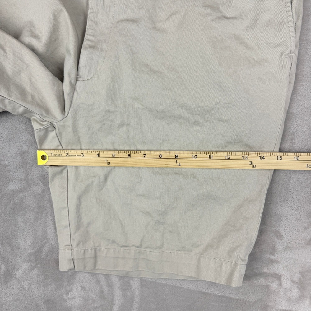 Polo Ralph Lauren Chino Shorts Mens 42T Khaki Tan Classic Fit Preppy Ivy EUC - Picture 11 of 13
